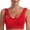 Red, variant on Fancifize Women Wireless Sports Bra No Underwire Seamless Full Coverage Padded Bras Comfortable Bralettes Everyday Bra