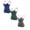 Dark Blue & Dark Green & Dark Gray, variant on 3 Piecess Workout Tops with Built In Bra Sleeveless Loose Fit Retro Built-In Bra Tank Activewear Gym Sports Basic Camisole Workout Yoga Tops