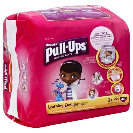 Pull-Ups? Training Pants with Learning Designs? for Girls 3T-4T