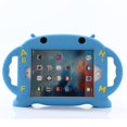 thumbnail image 2 of Dteck Cute Kids Case for iPad mini 6th Generation 8.3 Inch, Soft Silicone Child Proof Protective Cover with Kickstand Fun Handle,Blue, 2 of 3