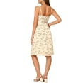 thumbnail image 4 of INSPIRE CHIC Women's Spaghetti Strap Dress Sleeveless Floral Sundress, 4 of 7
