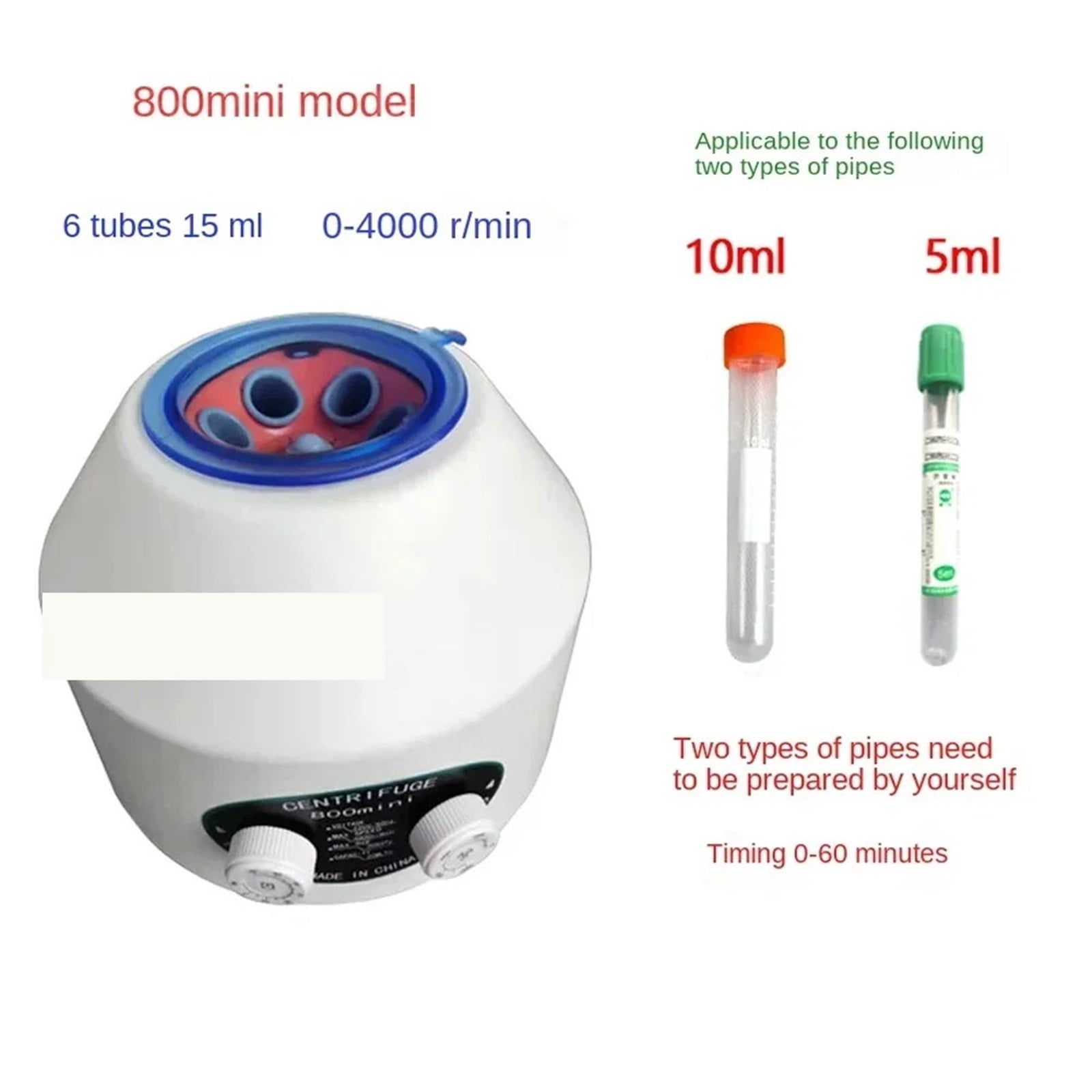 Electric Centrifuge Laboratory Prp Centrifuge Machine ,High Lab Quality Material