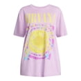 thumbnail image 5 of Nirvana Women's Graphic Print Tour Tee with Short Sleeves, Sizes XXS-XXL, 5 of 5