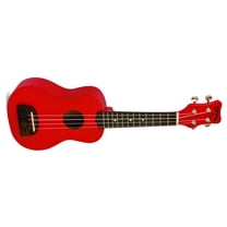 Kohala Tiki Uke Soprano Ukulele Really Red