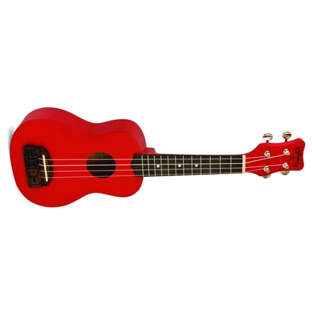 Kohala Tiki Uke Soprano Ukulele Really Red