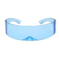 thumbnail image 6 of Futuristic Narrow Cyclops Visor Sunglasses Laser Eyeglasses UV400 Personality Mirrored Lens Costume Eyewear Glasses Men Glasses, 6 of 9