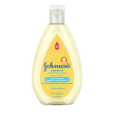 Johnson's Head-To-Toe Tearless Gentle Baby Wash & Shampoo, 1.7 fl. oz