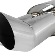Spec-D Tuning Universal 3 Jdm Hi-Power Dual Tip Dtm Exhaust Muffler Fits select: 2000-2010 CHEVROLET IMPALA, 1997-2010 CHEVROLET MALIBU