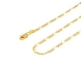 thumbnail image 2 of 14K Gold 2.00MM Figaro Chain Necklace for Men and Women ( Unisex ), 14"-30", 2 of 7