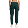 thumbnail image 3 of RUTAYY Women's Jogger Pants Solid Color Side Pockets Drawstring Casual Sport Sweatpants Dark Green, 3 of 5