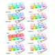 thumbnail image 5 of Teclado Fidget Llavero 4 Teclas Descompresión Con LED (Lago) Azul, 5 of 9