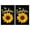Sunflower With Bee-4, variant on 2 Pcs Funny Kitchen Towels,Sunshine Houses Sunflowers Microfiber Dish Towels,Kitchen Tea Towels,Kitchen Towel Set (18" X 26")