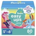 thumbnail image 3 of Pampers Easy Ups Girls Training Pants, 4T - 5T, 100 Count, 3 of 8
