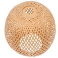 thumbnail image 4 of EASTIN 1pc Bamboo Pendant Lamp Cover Rural Style Handmade Bamboo Weaving Lampshade (Random Color), 4 of 6