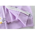 thumbnail image 7 of POPTEM Toddler Girls Hoodie Daisy Graphic Hooded Sweatshirt Zip-Up Jacket Purple 4T, 7 of 7