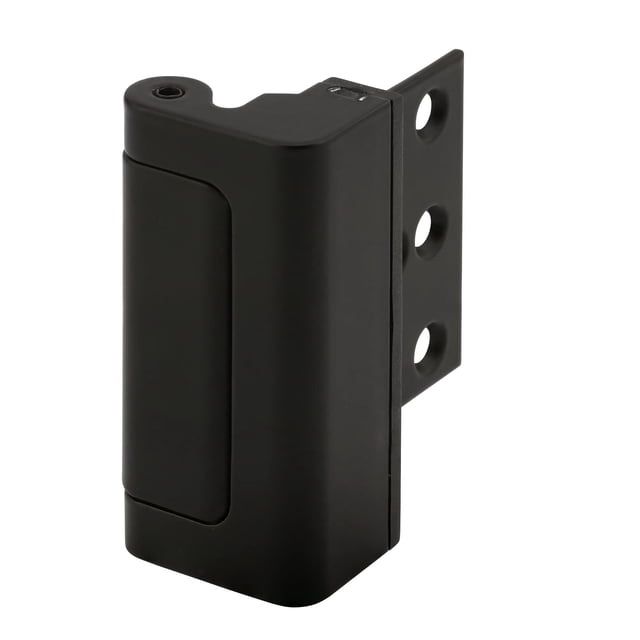 Cerradura de puerta de alta seguridad Prime-Line U 11449, color negro mate