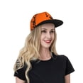 thumbnail image 6 of Hirioo Halloween Bats for Baseball Cap Men Cap Flat Brim for Men Women Teens Adjustable Baseball Cap, 6 of 7