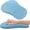 Blue, variant on Waterbb Ergonomic Mouse Pad with Wrist Support - Gel Memory Foam Mouse Mat for Computer Keyboard & Laptop - Non-Slip Base, Pain Relief for Home Office & Gaming - Aurora/Northern Lights