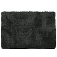 thumbnail image 1 of Nestl Super Soft Shaggy Bath Rug, Absorbent Bathroom Rug, 32" x 48", Black, 1 of 5