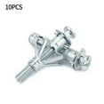 thumbnail image 1 of 10 x METAL HEAVY DUTY PLASTERBOARD CAVITY WALL ANCHORS PLUG FIXINGS, 1 of 1