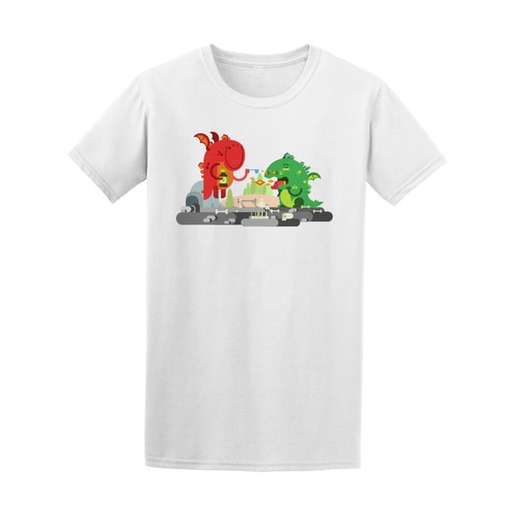 Ill Green Dragon T-Shirt Men -Image by Shutterstock, Male Small