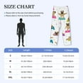 thumbnail image 4 of Picia Yoga Dogs Poses Mens Soft Woven Cotton Elastic Waistband Sleep Pajama Pant Lounge Sleep Pant With Pockets And Drawstring-Small, 4 of 9