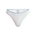 thumbnail image 5 of No Boundaries Women's Contrast Tipped Bikini Bottoms, Sizes XXS- XXL, 5 of 5