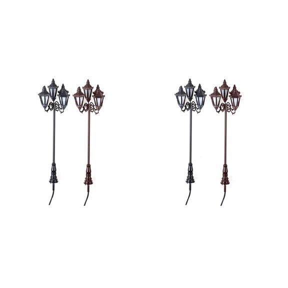 Modelo de poste de luz para jardín Naiovety decoración con pilas Type2 NO2