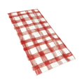 thumbnail image 3 of Polyester Long Towel Multi-Size Water Absorption Good Bright Fluffy Soft For Bathroom Swimming Pool Beach Outdoor Travel Indianred Checked Hand-Drawn Sketch_1, 3 of 8