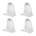 thumbnail image 4 of 26-27 10pcs Clear Plastic Hold Down Brackets for 2 Inch Horizontal Blinds Window Shades, 4 of 5