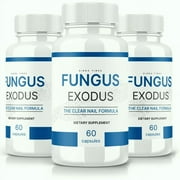 Fungus Exodus Pills to Combat Toenail Fungus and Restore Nail Health 60 Capsule (3 Pack)