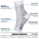 thumbnail image 3 of Neuropathy Compression Ankle Arch Support Socks Sports, 3 of 5