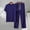 c05Blue, variant on USNSM (L-5XL) Plus Size Mens Sleeveless Tank Top and Pants Set Casual Two Piece Loungewear Sleepwear Comfortable Modal Suit Blue XL