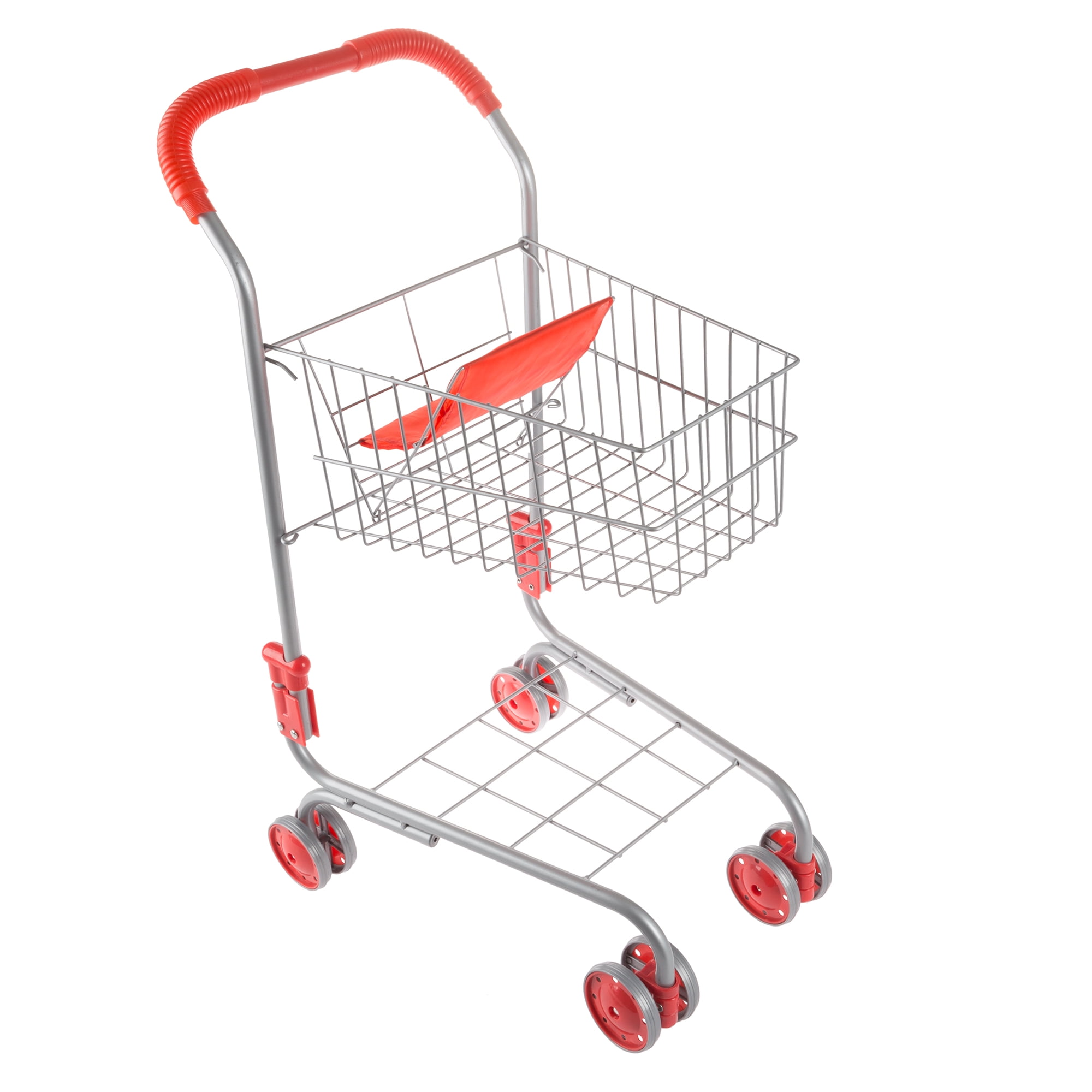 New Toy Grocery Shopping Cart Trolley Free Shipping Includes Play Food 