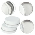 thumbnail image 4 of 24 pc Round Aluminium Tin Cans Aluminium Jar Storage Containers for Cosmetic Candles Candies with Screw Top Lid White 4.15x1.8cm Inner Diameter: 34.5mm Capacity: 15ml, 4 of 6