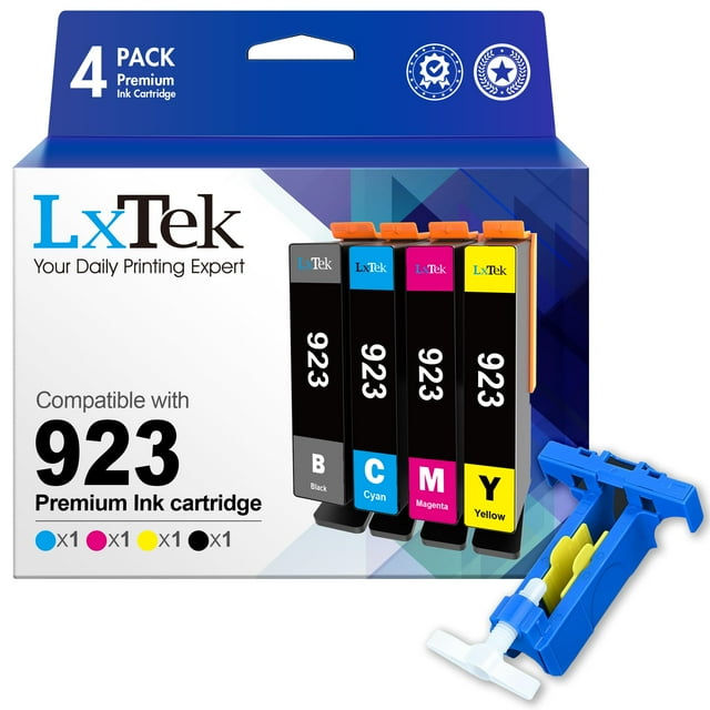 Cartuchos de tinta LXtek 923 Combo Pack de reemplazo para HP 923