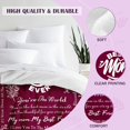 thumbnail image 5 of Gifts for Mom Birthday Gifts for Mom Gifts for Mom Birthday Unique Mom Gifts Best Mom Ever Gifts Mothers Day Valentine''s Day Christmas Birthday Gifts for Mom from Daughter Son Mom Blanket 50"*60" Red, 5 of 6