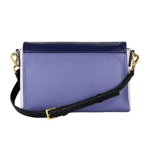 Kate Spade Cobble Hill Marsala Leather Shoulder Bag - Oyster Blue/Multi PXRU6222-476