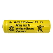 8-pack AA NiCd Rechargeable Batteries (700 mAh)