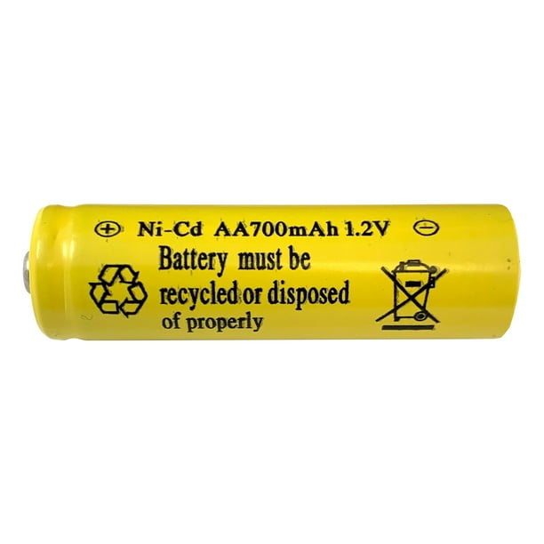 8-pack Piles Rechargeables AA NiCd (700 mAh)