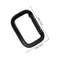 thumbnail image 2 of FUEENIRVA 10Ud Clips Mosquetón Negro De Aluminio Para Llavero Con Y Resistente, 2 of 8