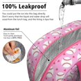 thumbnail image 5 of Womens Pink Baseballs Pattern Lunch Box for Work,Insulated Lunch Bag for Women,Loncheras Para Mujer,Leakproof Adult Lunch Bag for Work,Beach,Travel,Picnic,Camping, 5 of 7