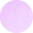 thumbnail image 1 of Ahgly Company Indoor Round Solid Purple Modern Area Rugs, 5' Round, 1 of 4