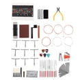 thumbnail image 4 of Guitar Repairing Tools Kit Professional Maintenance Bridge Pins Hex Wrench Files Accessories, 4 of 14