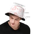 thumbnail image 3 of ZICANCN Bucket Hat -A Heart Love Pattern Unisex Print Double-Side-Wear Bucket Hat for Fishing Beach Outdoor, 3 of 5