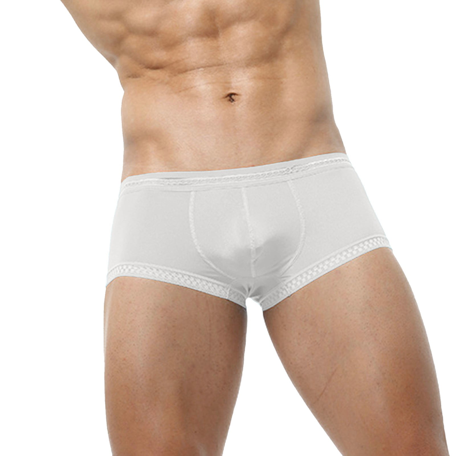 Hessimy Mens Underwear Ultra Soft Micro Modal Support Pouch Trunks