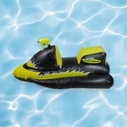 Swimline 51 Shark Jet-Ski 1-Person Swimming Pool Squirter with Gripped Handles - Yellow/Black