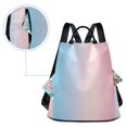 thumbnail image 5 of FORMRS Women's Travel Backpack Purse Anti-Theft Hidden Pockets Casual Shoulder Bag, Light Pink Gradient, 5 of 7