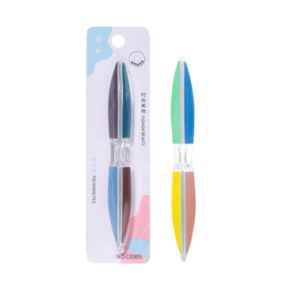 Professional Nail File and Buffer 6 Sided Design for Shaping Buffing and Polishing Nails Essential Nail Art Beauty Tool