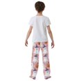 thumbnail image 4 of FORMRS Boys Pajama Pants with Pockets Size 6-8Y Kids Lounge Sleep Bottoms, Cartoon Halloween Ghosts, 4 of 8
